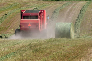 Pair a Hesston baler with a Massey Ferguson tractor for premium performance.