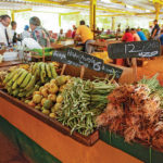 Organic produce at a Havana community market.